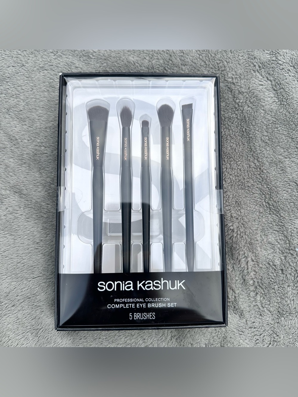 NWT Sonia Kashuk Professional Collection 5 Piece Complete Eye Brush Set